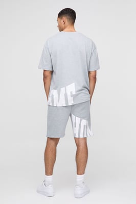Oversized Homme T-Shirt and Short Set
