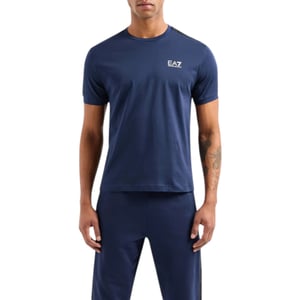 EA7 Emporio Armani Mens 3DPT35 PJ02Z Tape Logo T-Shirt Griffin Casuaul Tee