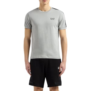 EA7 Emporio Armani Mens 3DPT35 PJ02Z Tape Logo T-Shirt Griffin Casuaul Tee