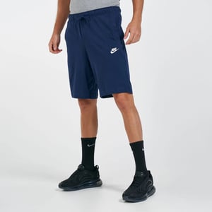 Nike Navy Sportswear Club Mens Fleece Shorts