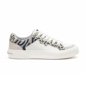 Rocket Dog Cheery Blocked Sportieve Dames Casual Sneakers Grijs Multi