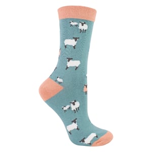 1 Pack Ladies Novelty Animal Patterned Bamboo Socks