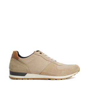 Dune Mens Toronto - Leather Lace-Up Trainers