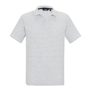 Regatta Heren Hadvo Streep Polo T-shirt (Wit/Navy)
