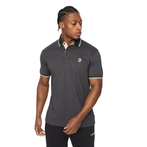 Crosshatch Heren Preece Polo Shirt (Zwart)