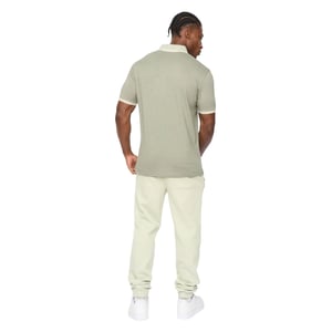 Crosshatch Mens Preece Polo Shirt (Light Olive)