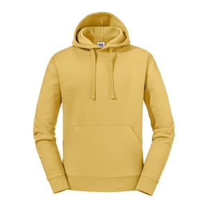 Russell Heren Authentieke Hoodie (Mosterd)