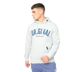Crosshatch Heren Kensby Hoodie (Lichtblauw)