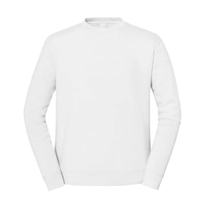 Fruit of the Loom Heren Iconic Premium Ingelegd Sweatshirt (Wit)