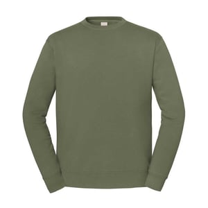 Fruit of the Loom Heren Iconic Premium Ingelegd Sweatshirt (Klassieke Olijf)