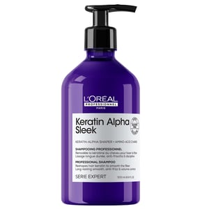 L'Oréal Professionnel Keratin Alpha Sleek Anti-Frizz Smoothing Shampoo 500ml