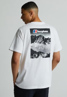 Berghaus Alpine Peak Threshold T-Shirt in White