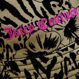 Juicy Couture Revserible botanical bucket hat