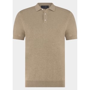 Scotland Blue Polo heren pince knitted polo ss spe26106pi08sb/2501