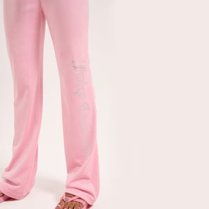 Juicy Couture Christine classic velour low rise pant