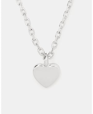 You're A Gem Metal Mini Heart Pendant