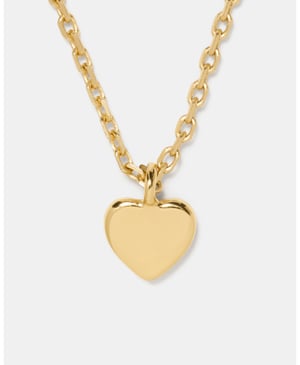 You're A Gem Metal Mini Heart Pendant
