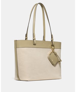 Tessa Tote Bag With Charm