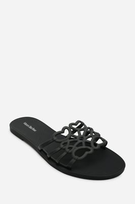 Wheres That From Womens Emiliana Cut Out Jelly Flat Sandals