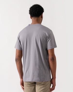 Short Sleeved T-Shirt in Grey