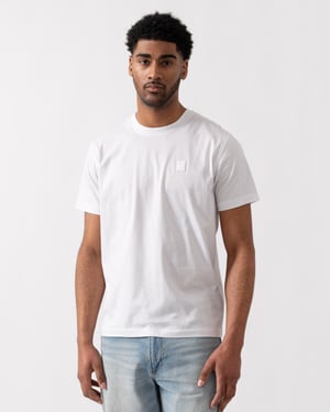 Steel T-Shirt in White
