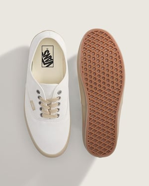 Vans Authentic Crepe Läder Herr Vita Sneakers