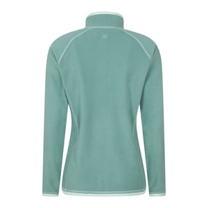 Mountain Warehouse Dames/Dames Montana Half Zip Fleece Top (Licht Teal)
