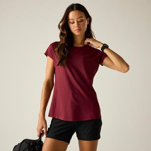 Dare 2B Dames/dames Corral T-shirt (Tibetaans Rood)