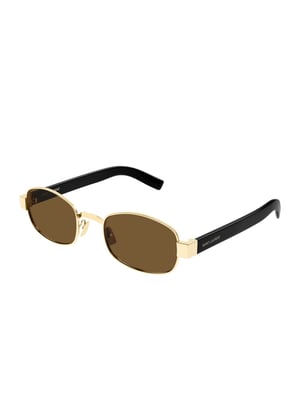 Saint Laurent solglasögon Guld/Brown