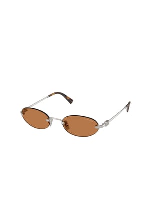 Miu Miu Sunglasses Brown/Silver