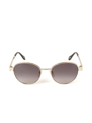 Just Cavalli Zonnebril Gepolijst Roze Goud