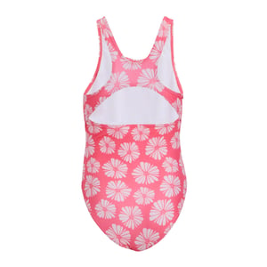 Regatta Eendelig Katrisse Floral Badpak met Textuur voor Meisjes (Roze waas)
