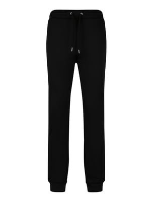 Luke 1977 Mens Francis Joggers in Black Dark Ecru