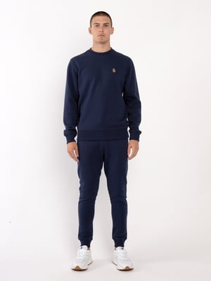 Luke 1977 Mens The Run Tracksuit in Navy B