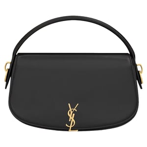 SAINT LAURENT VOLTAIRE Halvemaanvormige schoudertas