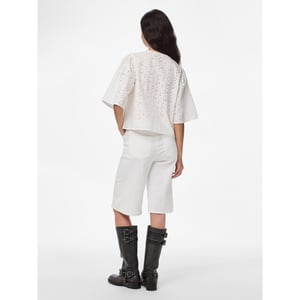Pieces Pctyla 2/4 v-neck tie top wvn d2d p