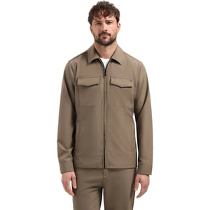 No Excess Overshirt full zipper stretch sedoc