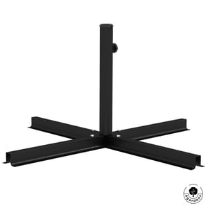 4gardenz ® kruisstandaard xl parasolvoet voor tegels 100x100x70 cm