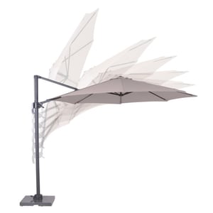 Garden Impressions Hawaii parasol s Ø300 cm carbon black -