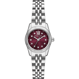 Michael Kors Lexington MK4968 Bordeauxkleurige Wijzerplaat Dameshorloge