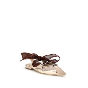 PINKO Multicolor Kalfsleer Bos Taurus Ballerina's