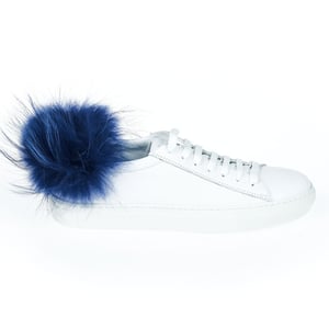 Mr&Mrs Italy Witte Lamsleer Dames Sneaker