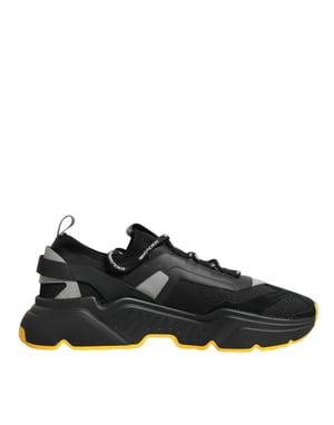 Dolce & Gabbana Zwarte Daymaster Lage Sneakers voor Heren