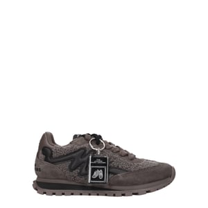 Marc Jacobs Grå Päls Chunky Sneakers