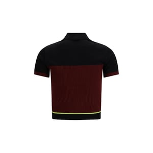 Casablanca Multicolor Viscose Poloshirt