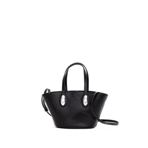 Alexander Wang Svart Läder Axelväska