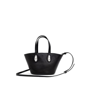 Alexander Wang Svart Läder Axelväska
