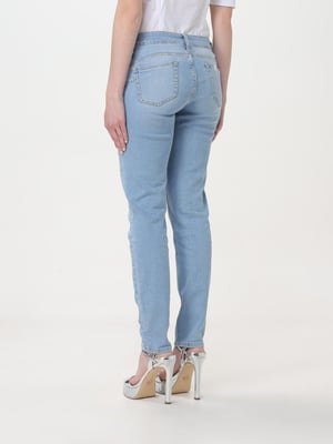 Liu Jo Blauw Katoenen Rechte Jeans