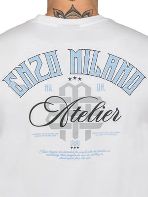 Enzo Milano | Mens Atelier Print T-Shirt