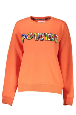 Desigual Orange Bomullströja